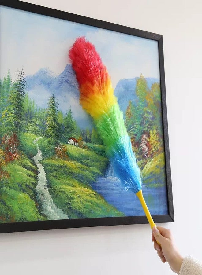 MobFest® Washable, Durable, Light Weight, Flexible/Bendable Microfiber PP Static Feather Duster Brush for Multipurpose Home, Office, Car Dusting Cleaning Use, 26 Inch Long - Image 4